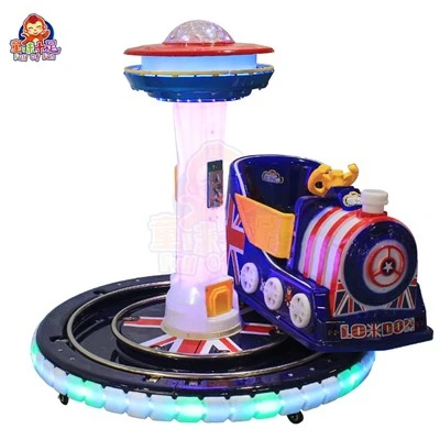 Children’s British Mini Train with Track (1)